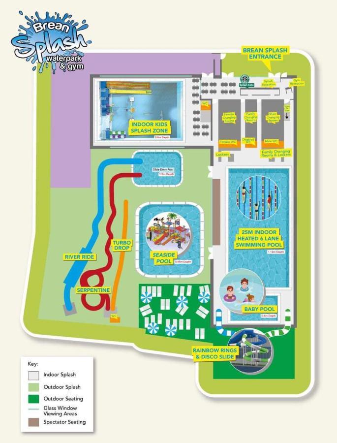 95 Holiday Resort Unity 3 Bed Passes Included Brean Buitenkant foto